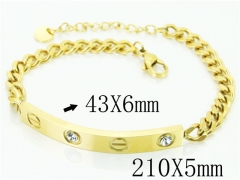 HY Wholesale Fashion Jewelry 316L Stainless Steel Bracelets-HY19B0726HXX