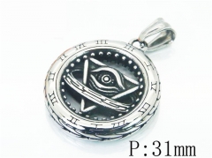 HY Wholesale 316L Stainless Steel Jewelry Pendant-HY22P0807HIQ