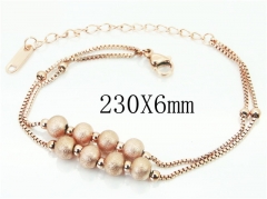 HY Wholesale Fashion Jewelry 316L Stainless Steel Bracelets-HY19B0718HJS