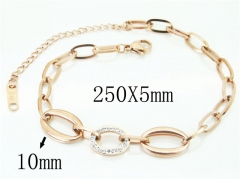 HY Wholesale Fashion Jewelry 316L Stainless Steel Bracelets-HY19B0706PV