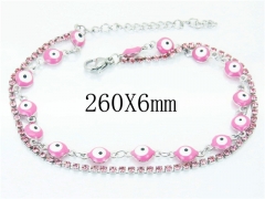HY Wholesale Fashion Jewelry 316L Stainless Steel Bracelets-HY62B0428OW