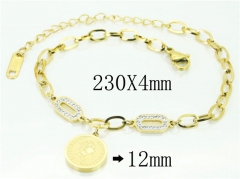 HY Wholesale Fashion Jewelry 316L Stainless Steel Bracelets-HY19B0723HHF