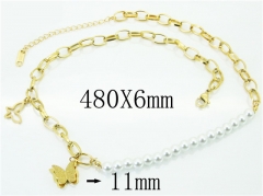 HY Wholesale Fashion Jewelry Stainless Steel 316L Jewelry Necklaces-HY19N0303HIW
