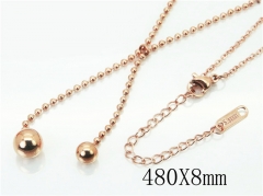 HY Wholesale Fashion Jewelry Stainless Steel 316L Jewelry Necklaces-HY19N0289OQ