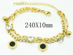 HY Wholesale Fashion Jewelry 316L Stainless Steel Bracelets-HY19B0714HIC