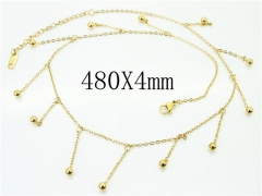 HY Wholesale Fashion Jewelry Stainless Steel 316L Jewelry Necklaces-HY19N0297HIW