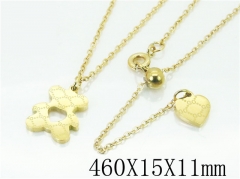 HY Wholesale Fashion Jewelry Stainless Steel 316L Jewelry Necklaces-HY32N0338PL