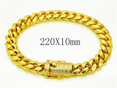 HY Wholesale Fashion Jewelry 316L Stainless Steel Bracelets-HY18B0704KLE