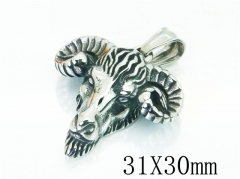 HY Wholesale 316L Stainless Steel Jewelry Pendant-HY22P0822HWW