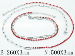 HY Wholesale Necklaces Popular Bracelets Sets-HY62S0311HIG