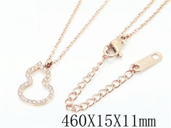 HY Wholesale Stainless Steel 316L Jewelry Necklaces-HY47N0128HBB