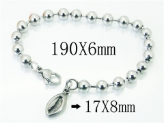 HY Wholesale Jewelry 316L Stainless Steel Bracelets-HY39B0737LW