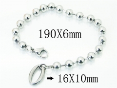 HY Wholesale Jewelry 316L Stainless Steel Bracelets-HY39B0746LCV