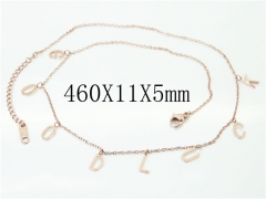 HY Wholesale Stainless Steel 316L Jewelry Necklaces-HY47N0145OL
