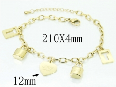 HY Wholesale Jewelry 316L Stainless Steel Bracelets-HY47B0136HHG
