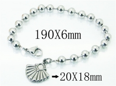 HY Wholesale Jewelry 316L Stainless Steel Bracelets-HY39B0663LW