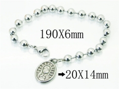 HY Wholesale Jewelry 316L Stainless Steel Bracelets-HY39B0707LX