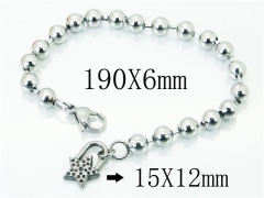 HY Wholesale Jewelry 316L Stainless Steel Bracelets-HY39B0733LC