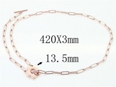 HY Wholesale Stainless Steel 316L Jewelry Necklaces-HY47N0111OL