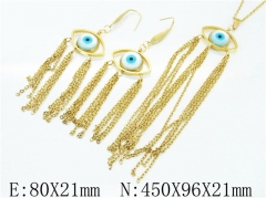 HY Wholesale 316L Stainless Steel Fashion jewelry Set-HY92S0225JSS