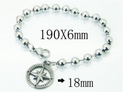 HY Wholesale Jewelry 316L Stainless Steel Bracelets-HY39B0658LQ