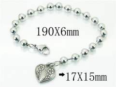 HY Wholesale Jewelry 316L Stainless Steel Bracelets-HY39B0704LB