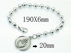 HY Wholesale Jewelry 316L Stainless Steel Bracelets-HY39B0647LA