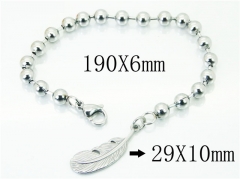 HY Wholesale Jewelry 316L Stainless Steel Bracelets-HY39B0729LF
