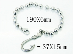 HY Wholesale Jewelry 316L Stainless Steel Bracelets-HY39B0714LD