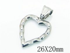 HY Wholesale 316L Stainless Steel Jewelry Pendant-HY39P0523JR