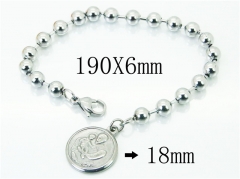 HY Wholesale Jewelry 316L Stainless Steel Bracelets-HY39B0701LG