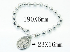 HY Wholesale Jewelry 316L Stainless Steel Bracelets-HY39B0654LB
