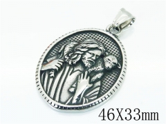 HY Wholesale 316L Stainless Steel Jewelry Pendant-HY22P0828HIB