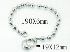 HY Wholesale Jewelry 316L Stainless Steel Bracelets-HY39B0715LF