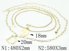 HY Wholesale Stainless Steel 316L Jewelry Necklaces-HY47N0101HID