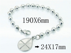 HY Wholesale Jewelry 316L Stainless Steel Bracelets-HY39B0646LU