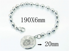 HY Wholesale Jewelry 316L Stainless Steel Bracelets-HY39B0651LD