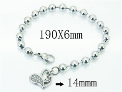 HY Wholesale Jewelry 316L Stainless Steel Bracelets-HY39B0644LT