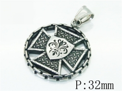 HY Wholesale 316L Stainless Steel Jewelry Pendant-HY22P0831HIX