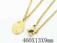 HY Wholesale Stainless Steel 316L Jewelry Necklaces-HY39N0654LLG