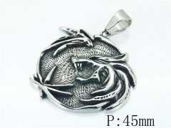 HY Wholesale 316L Stainless Steel Jewelry Pendant-HY22P0824HIQ