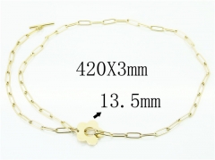 HY Wholesale Stainless Steel 316L Jewelry Necklaces-HY47N0110OL