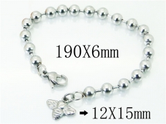 HY Wholesale Jewelry 316L Stainless Steel Bracelets-HY39B0743LF