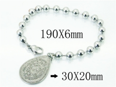 HY Wholesale Jewelry 316L Stainless Steel Bracelets-HY39B0648LZ