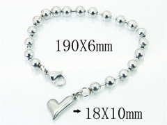 HY Wholesale Jewelry 316L Stainless Steel Bracelets-HY39B0724LE