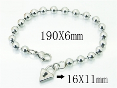 HY Wholesale Jewelry 316L Stainless Steel Bracelets-HY39B0734LX