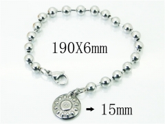 HY Wholesale Jewelry 316L Stainless Steel Bracelets-HY39B0702LF