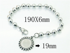 HY Wholesale Jewelry 316L Stainless Steel Bracelets-HY39B0711LE