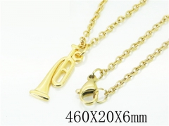 HY Wholesale Stainless Steel 316L Jewelry Necklaces-HY39N0637LLT
