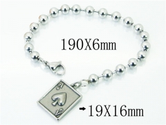 HY Wholesale Jewelry 316L Stainless Steel Bracelets-HY39B0674LF